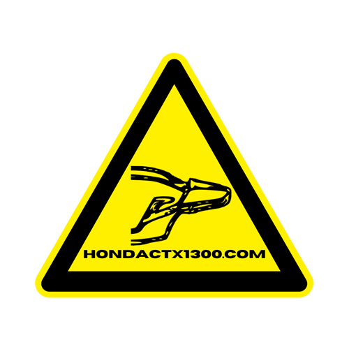 2014 Honda CTX1300 Warning Sign